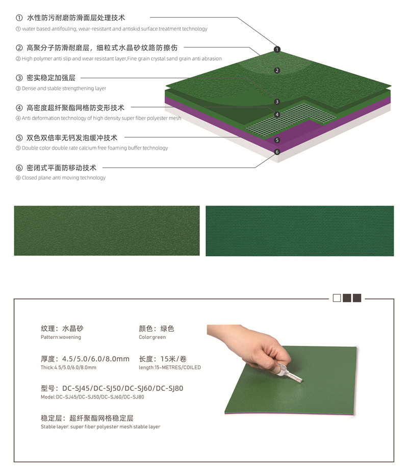 羽毛球专用水晶砂